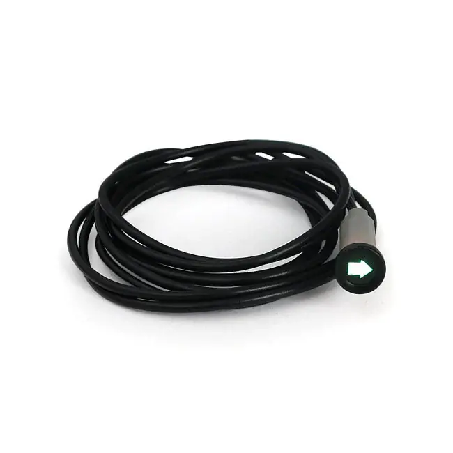 3/8" (9,5mm) Indicator Lichte Draai Signaal Groen met Symbool Populair