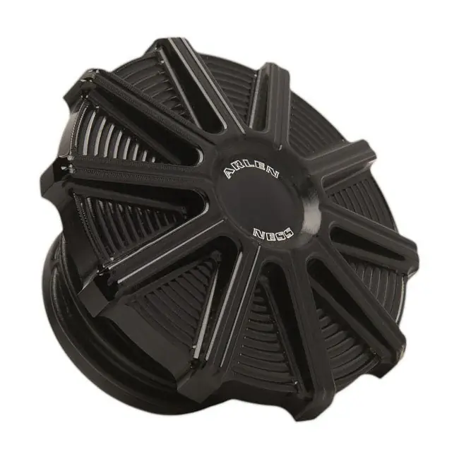 Arlen Ness 10-gauge benzinedop HD 96-18 Black Lage Prijs