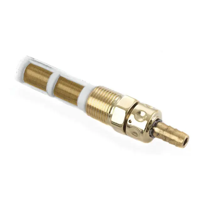 Kustom Tech kraan 3/8" NPT Polished brass Actieprijs