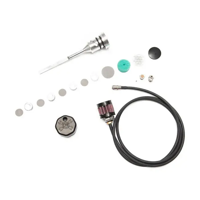 Goedkoop Feuling geventileerde peilstok & ontluchtingsset M8 18-21; Dyna 06-17 Black / M8 Softail 18-21