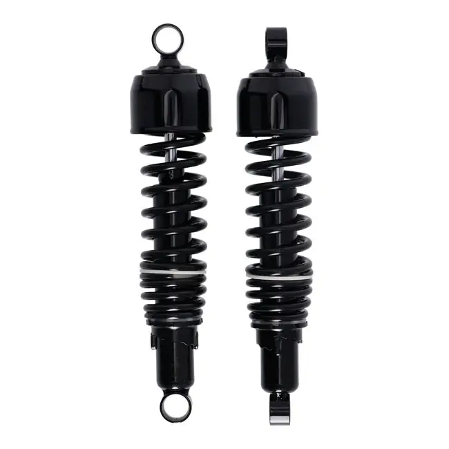 Uitverkoop Emgo schokdempers 325 mm met shroud multifit Black