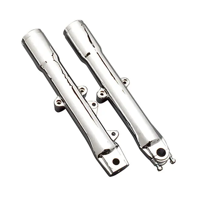 Aanbieding Onderste vorkpoten Dual Disc gepolijst FLST 86-99