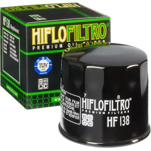Hiflo HF138 Oliefilter Aprilia, Kawasaki & Suzuki Meest Verkocht