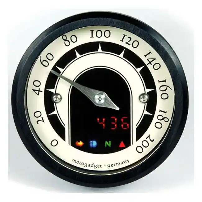 Direct Verzonden Motogadget Motoscope Kleine Speedster Universeel Black