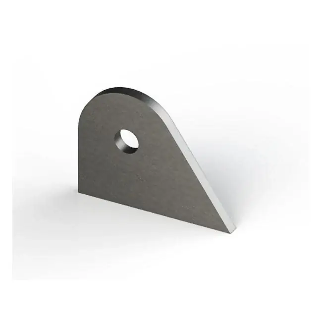 Stalen montagelipje 3mm B:40mm L:30mm Gat: 1/4" (6,35mm) Alleen Vandaag