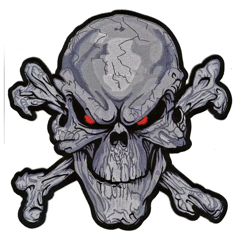 Op = Op Lethal Threat Patch Rood Oog Schedel