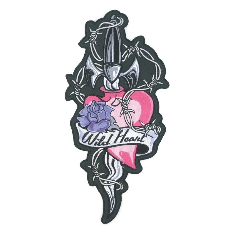 Dodelijke bedreiging Patch Heart 'n Dagger Dagaanbieding