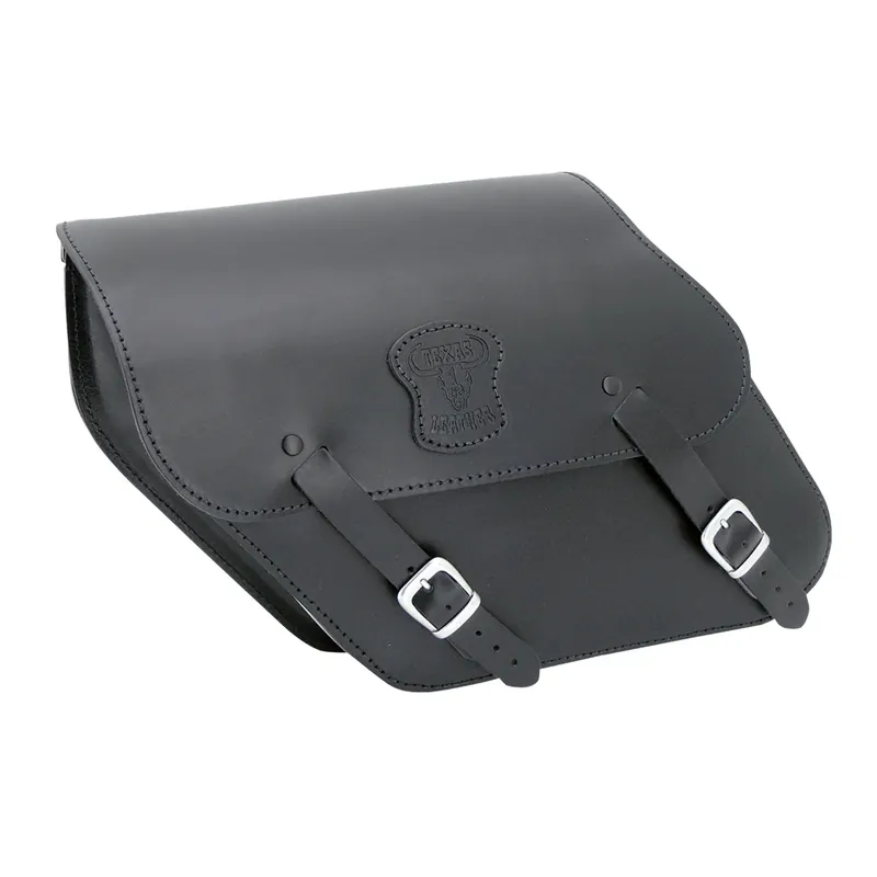 Exclusieve Aanbieding Texas Leather FXD stijl zadeltas voor Harley 91-17 Dyna / Left side
