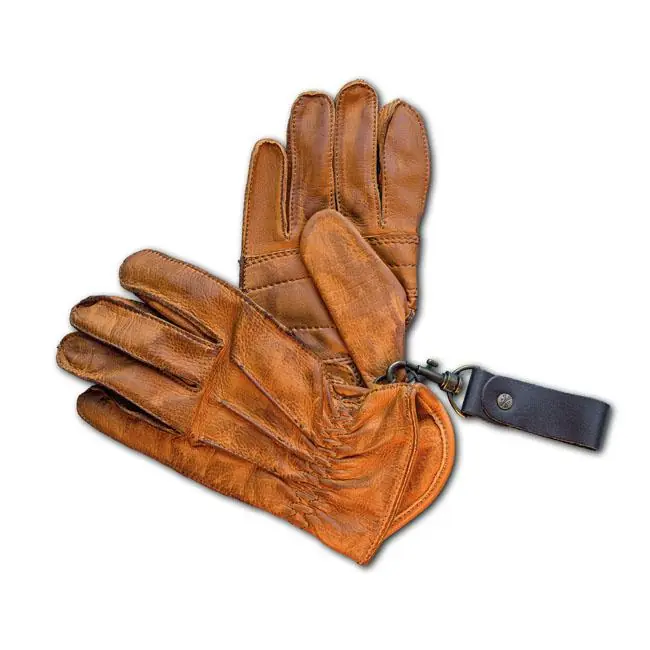13 1/2 Lowlander Motorcycle Handschoenen Cognac / XS Superprijs