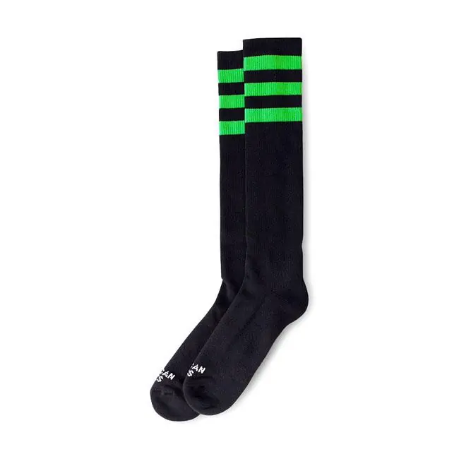 American Socks Kniehoog Ghostbusters Driedubbel Groen Gestreept Exclusieve Aanbieding