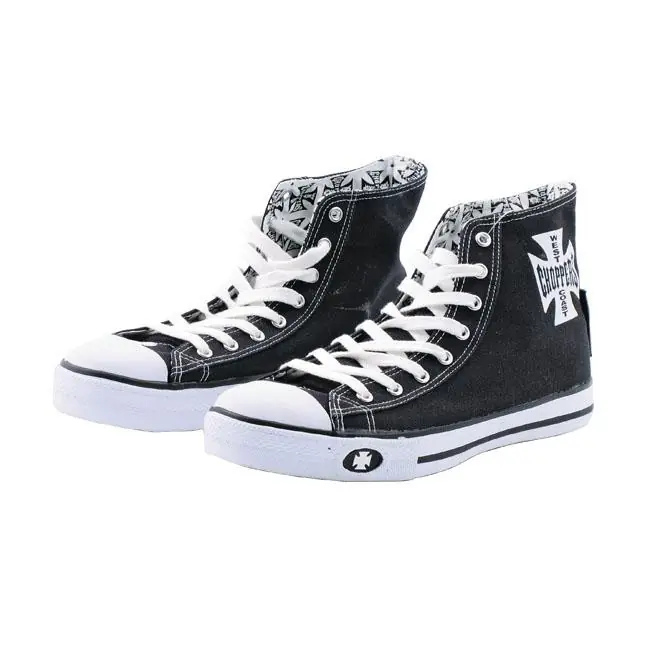West Coast Choppers Warrior Hi-Tops Schoenen Black / 36 Meest Verkocht