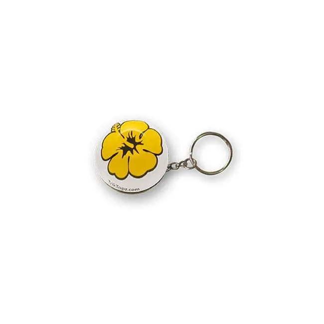 Goedkoop Triktopz Bloemen Sleutelhanger Geel