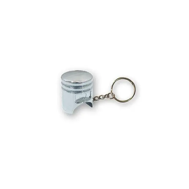 Triktopz Zuiger Sleutelhanger Chroom Express Levering