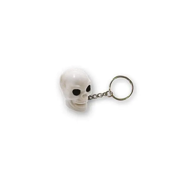 Exclusieve Aanbieding Triktopz Schedel Sleutelhanger Wit