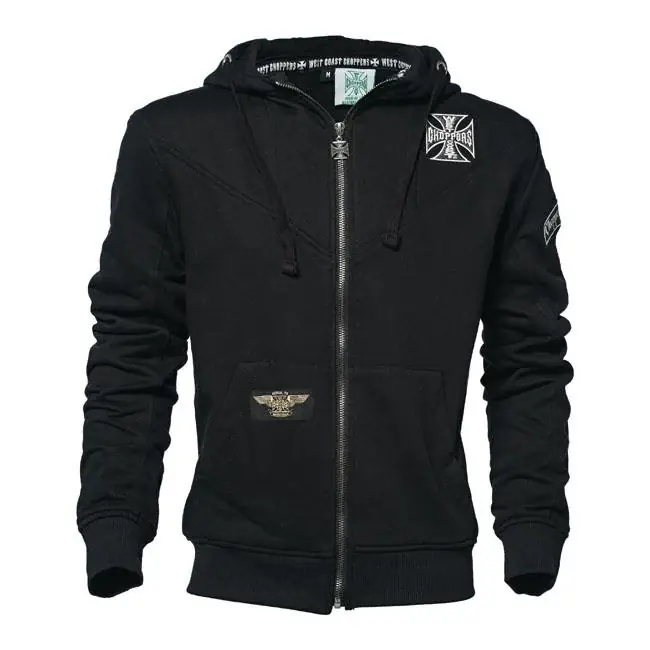 WCC OG Classic Panel Zip hoodie Zwart S Korting