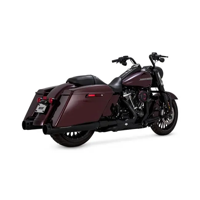 Aanbieding Vance & Hines Torquer 4,5" Slip-On Dempers voor Harley 95-16 FLT/Touring / Black