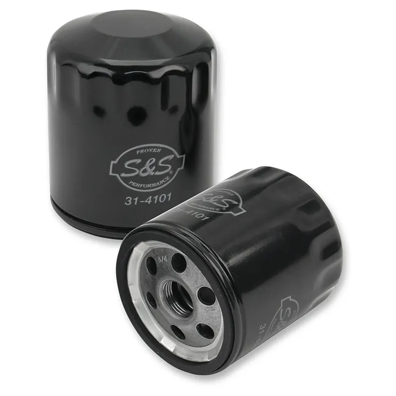 S&S Oliefilter voor Harley 17‑25 Milwaukee Eight (M8) / Black Alleen Vandaag