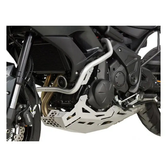 Beperkt Aanbod Zieger motorbeschermer zilver Kawasaki 15-18 Versys 650