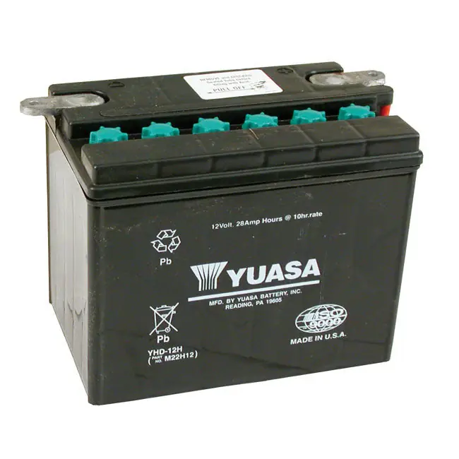 Favoriet Yuasa 12V loodzuuraccu 28Ah 200CCA