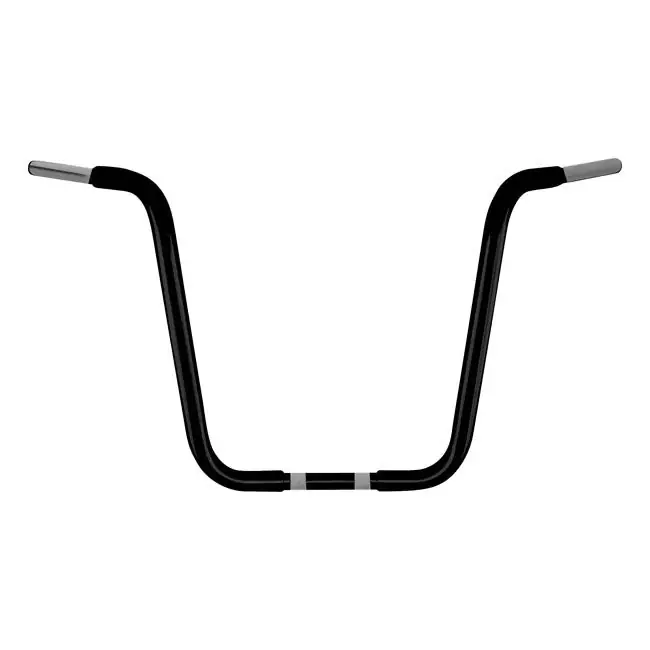 Wild1 1-1/4" Mollig 16" Ape Hanger Black Lage Prijs