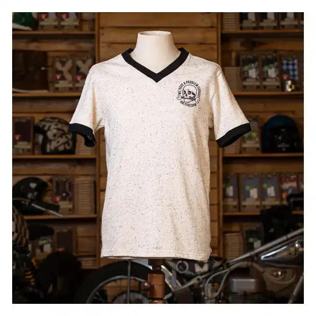 Holy Freedom V-Zwart T-shirt S Hoge Kwaliteit