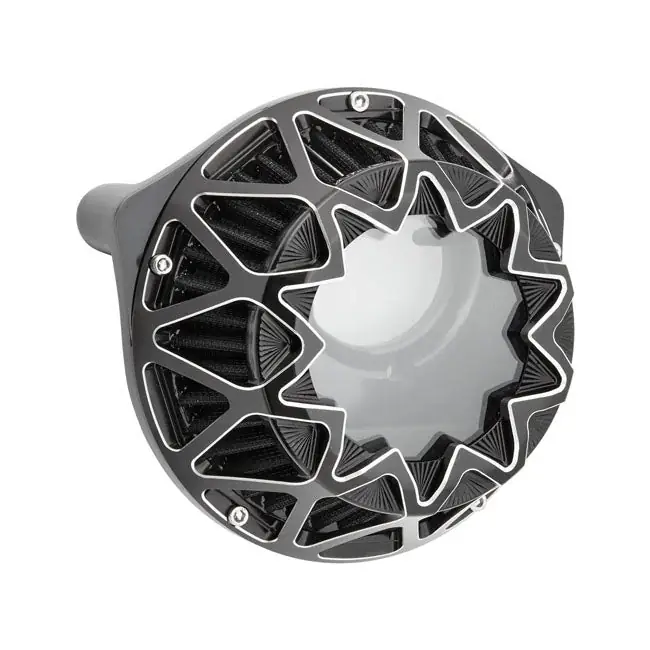 Arlen Ness Clear CrossFire Luchtfilter voor Harley 18-22 Softail; 17-22 Touring; 17-22 Trikes / Contrast Cut Shop Nu