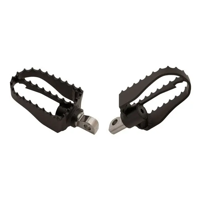 Burly MX-stijl voetsteunen voor Harley All traditional H-D male mount. (excl. rider/passenger on 18-21 Softails; 20-21 Livewire. excl. rider location on 15-20 XG; 10-21 XL1200X/XS; 11-20 XL1200C; 12-16 XL1200V) Bestseller