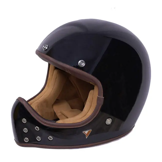 By City The Rock Retro Motorcross Helm Black / XS (53-54cm) Lage Prijs
