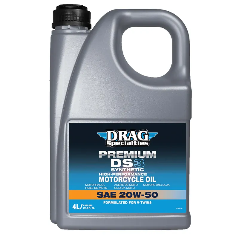 Hoge Kwaliteit Drag Specialties DS3 synthetische motorolie 20W-50 1L