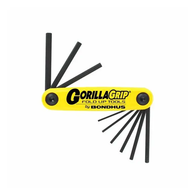 Populair Bondhus Gorilla Grip inbussleutel/ex steeksleutel US Sizes
