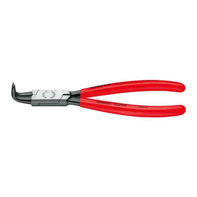 Knipex inwendige borgveertang met 90° schuine punten Gereduceerde Prijs