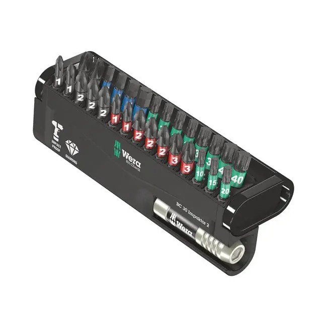 Beste Prijs Wera Bit-Check 30-delige set Impaktor 2