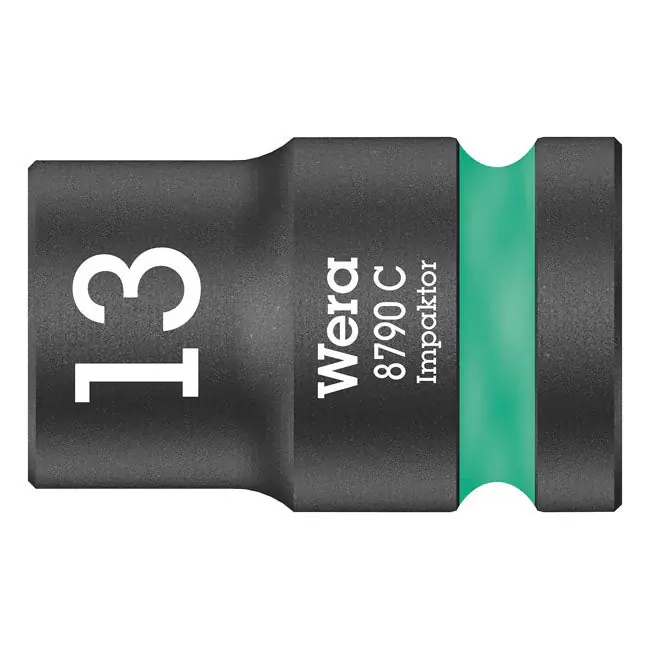 Wera Impaktor 6-punt doppen 1/2" metrisch 13mm Voordeelprijs