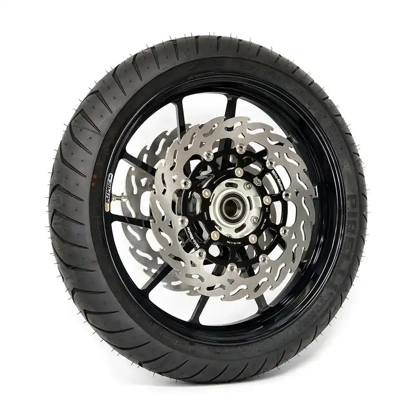 Korting Moto-Master Vlam Remschijf achterrem voor Kawasaki ER-6F 650 (ABS) 06-17
