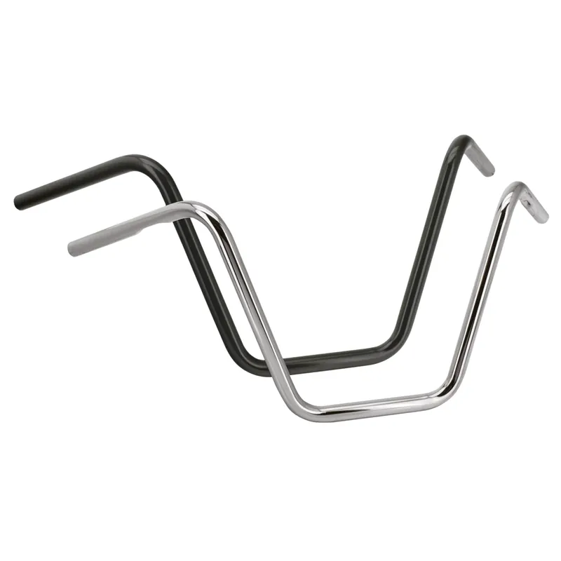 Merkproduct SMP 1" Ape Hanger Motorfietsstuur Black / 13.5" / With dimples (for Harley controls)