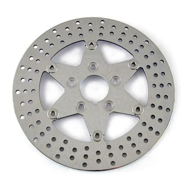 Beperkte Voorraad Remmen 6-spaaks zwevende remschijf voor Harley 84-99 Big Twin (11.5")