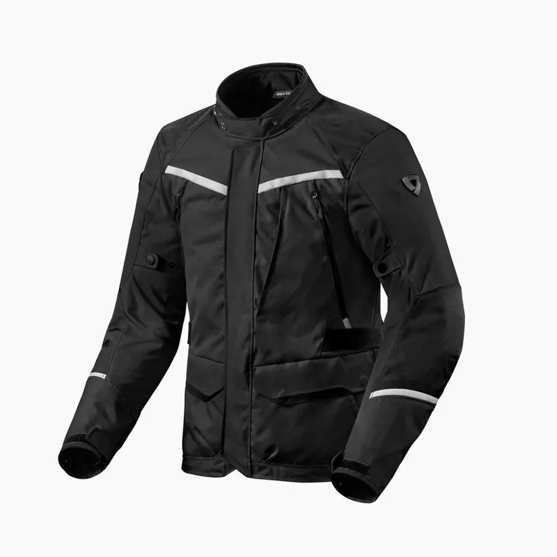 Gecertificeerd REV'IT! Voltiac 3 H2O Motorjack Black/Silver / S