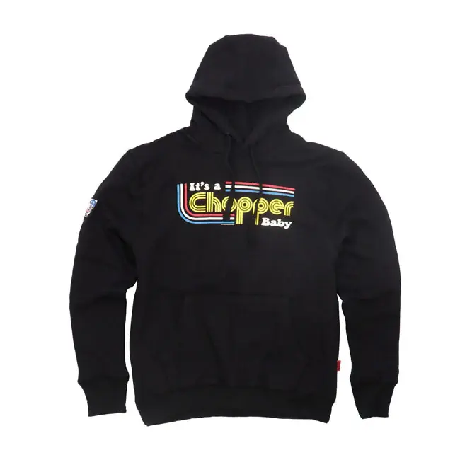 Hoge Kwaliteit 13 1/2 Het is een chopper Baby Hoodie Black / S
