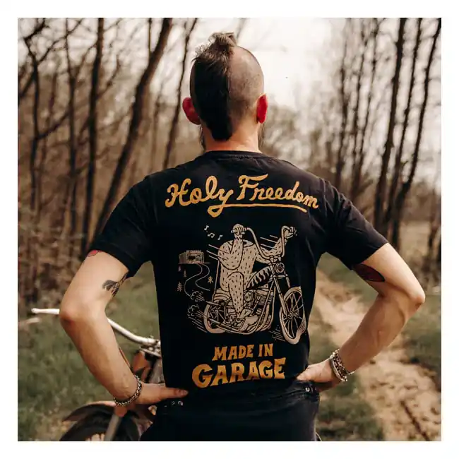 Holy Freedom Yeti T-shirt Black / S Gecertificeerd