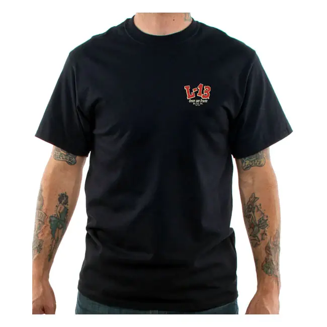 Populair Lucky 13 De Fink U T-Shirt S