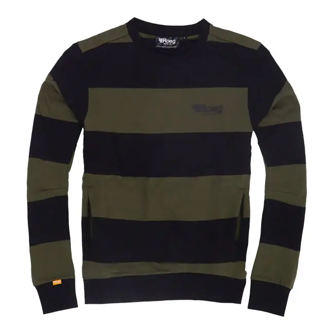 Uitverkoop Roeg Shawn Sweatshirt Army/Black / S