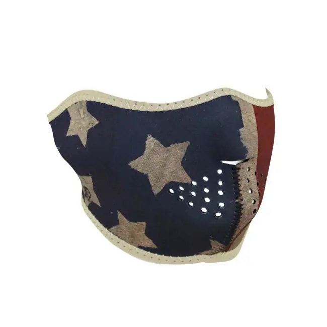Lage Prijs Zanheadgear Halfgelaatsmasker Neopreen Patriot