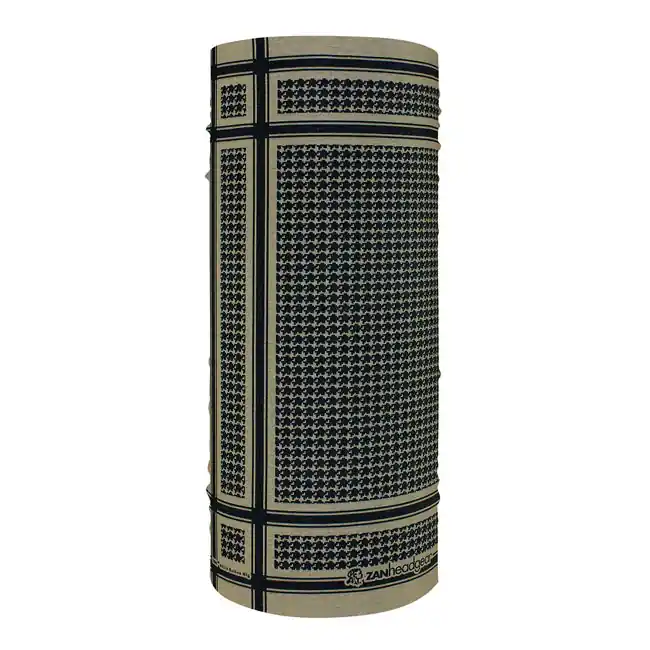 Zanheadgear Motley Koker Polyester Houndstooth Coyote Tan Gereduceerde Prijs