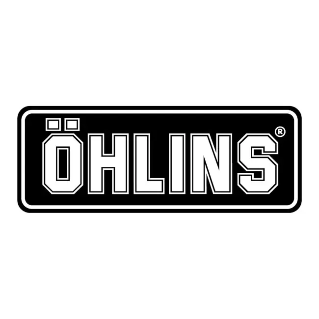 Öhlins Sticker Zwart / Wit Korting