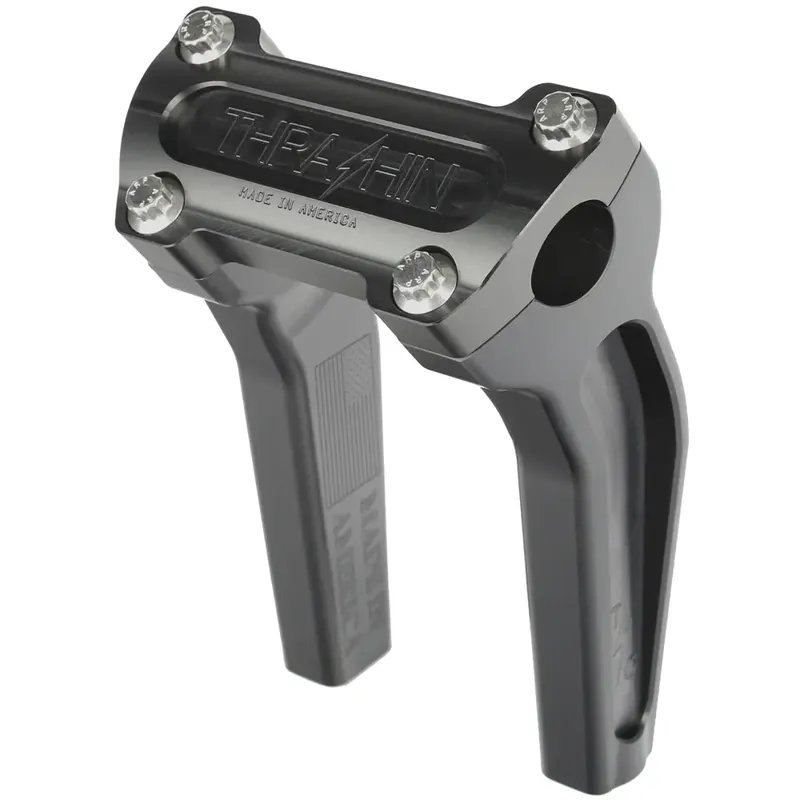 Thrashin Levering OG Pullback Stuurverhogers Black / Solid Top Clamp / 6.5" (16.5cm) Aanbieding