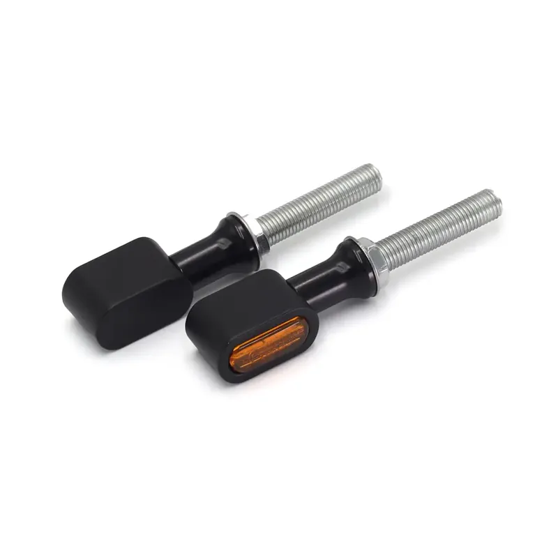 SMP Vision Mini LED Motorfiets Richtingaanwijzers Black / Orange Alleen Vandaag