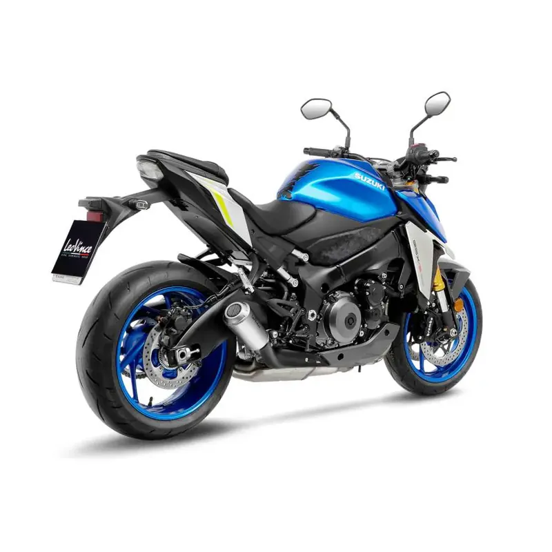 Uitverkoop LeoVince LV-10 Slip-On Geluiddemper voor Suzuki 21-24 GSX-S 950 / 1000 (Stainless steel muffler) (ECE-approved) (15245)
