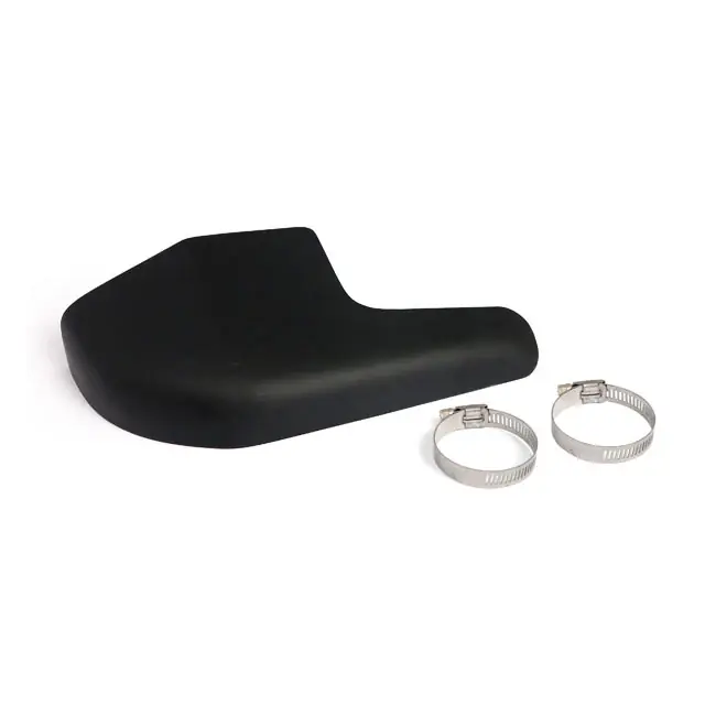 Aanbieding FL Cross Over Uitlaat Hitteschild voor Harley 65-84 4-speed FL models / Horizontal (Replaces OEM 65703-65B) / Chrome