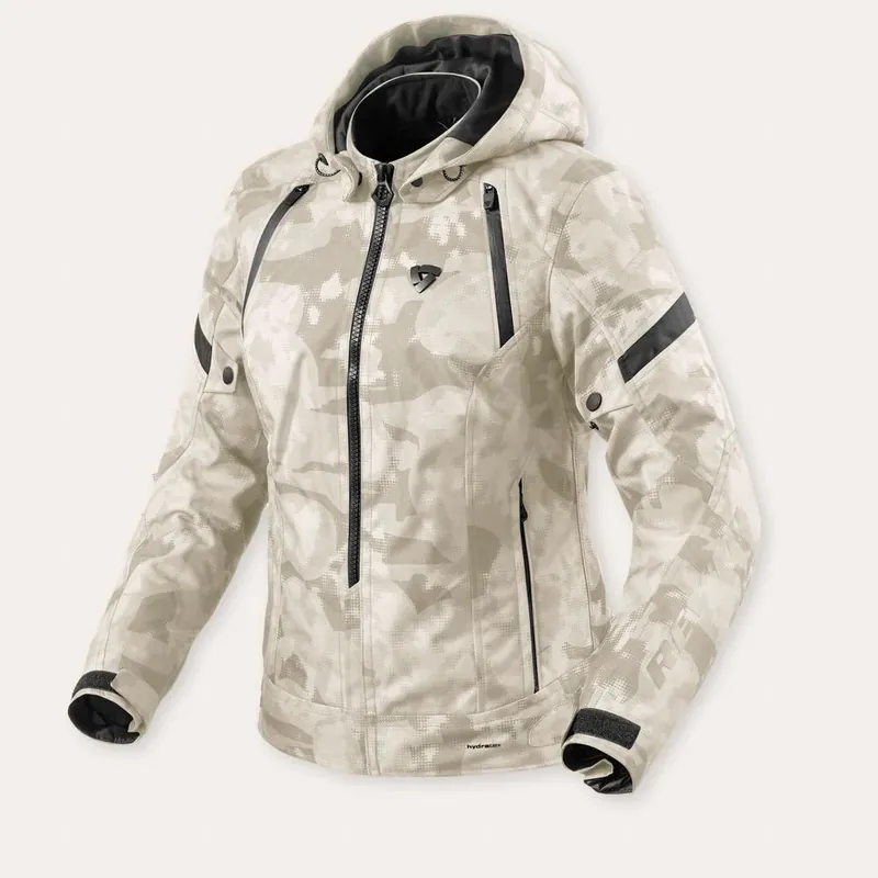 REV'IT! Flare 3 H2O damesmotorjas Camo Grey/White / 34 Goedkoop