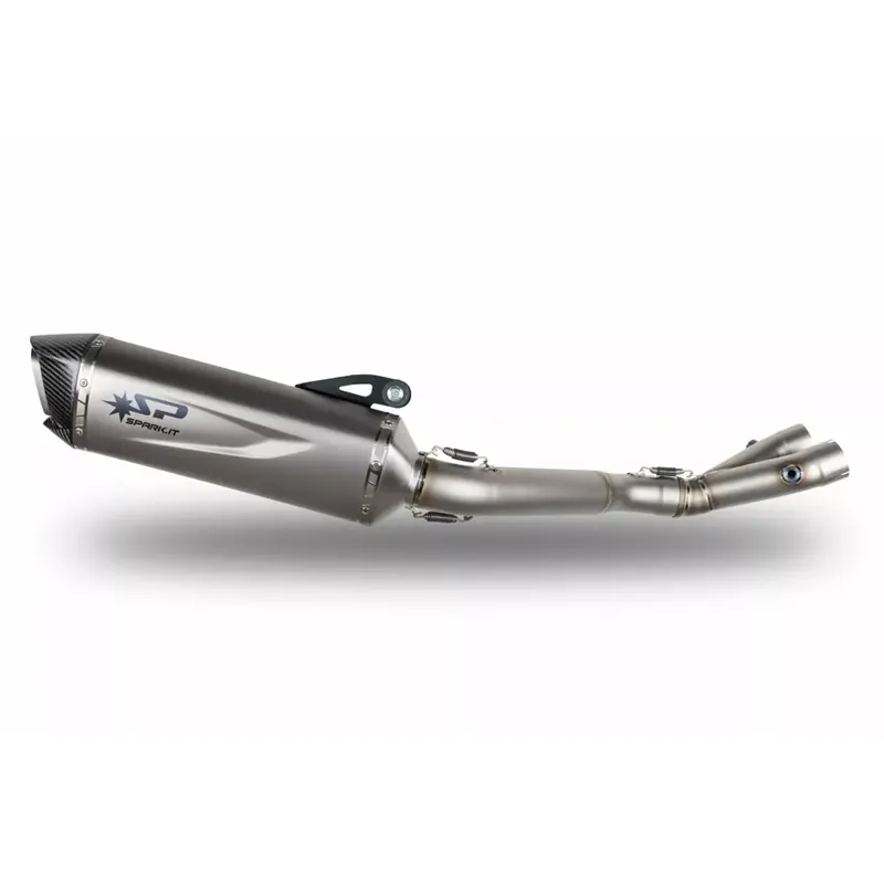 Spark Force 3/4 uitlaatsysteem voor Yamaha 15-24 YZF R1 (titanium collector with Force Evo muffler) (GYA8859T) Bestseller